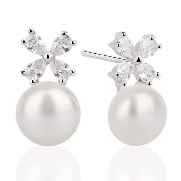 7MM Freshwater Pearl Earrings