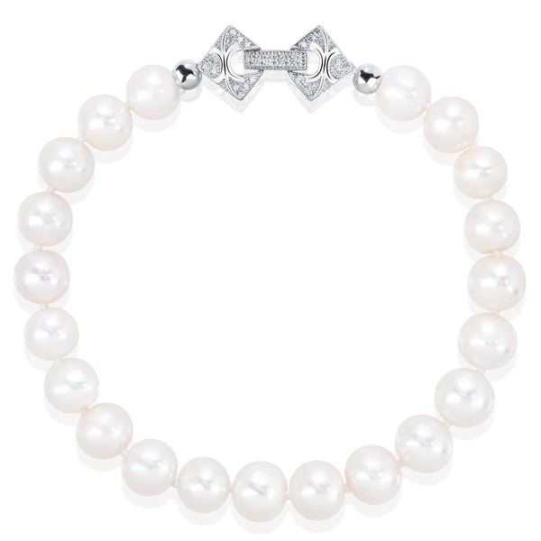 7MM Natural Pearl Bracelets AAAA Quality